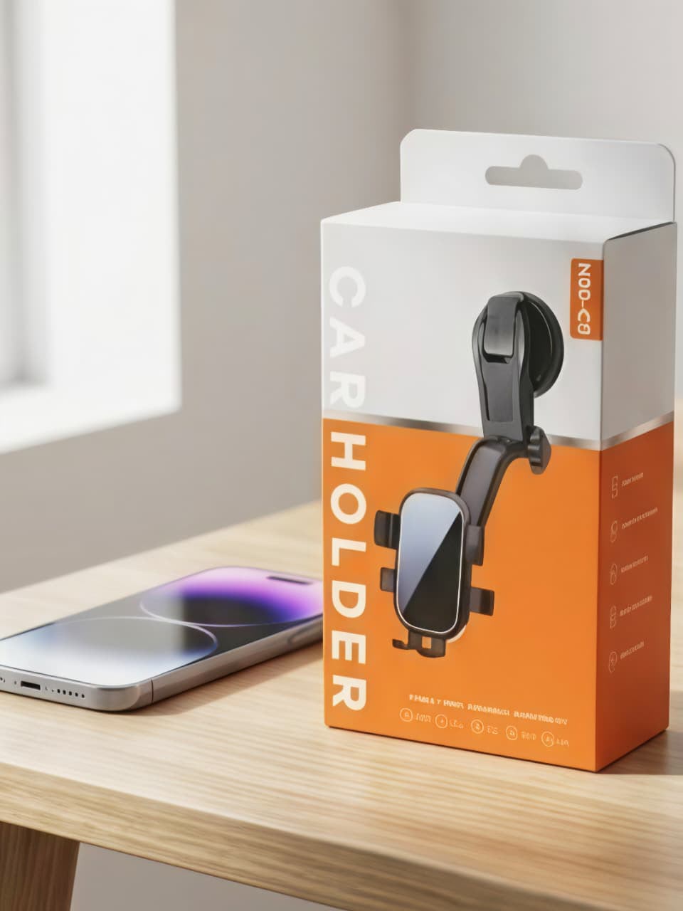 Ultra-Stable N90-C9 Heavy Duty Car Phone Holder