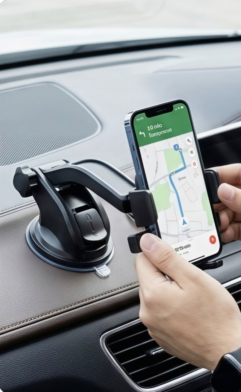 Ultra-Stable N90-C9 Heavy Duty Car Phone Holder